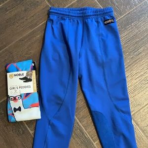 Youth S Riding Tights & Socks